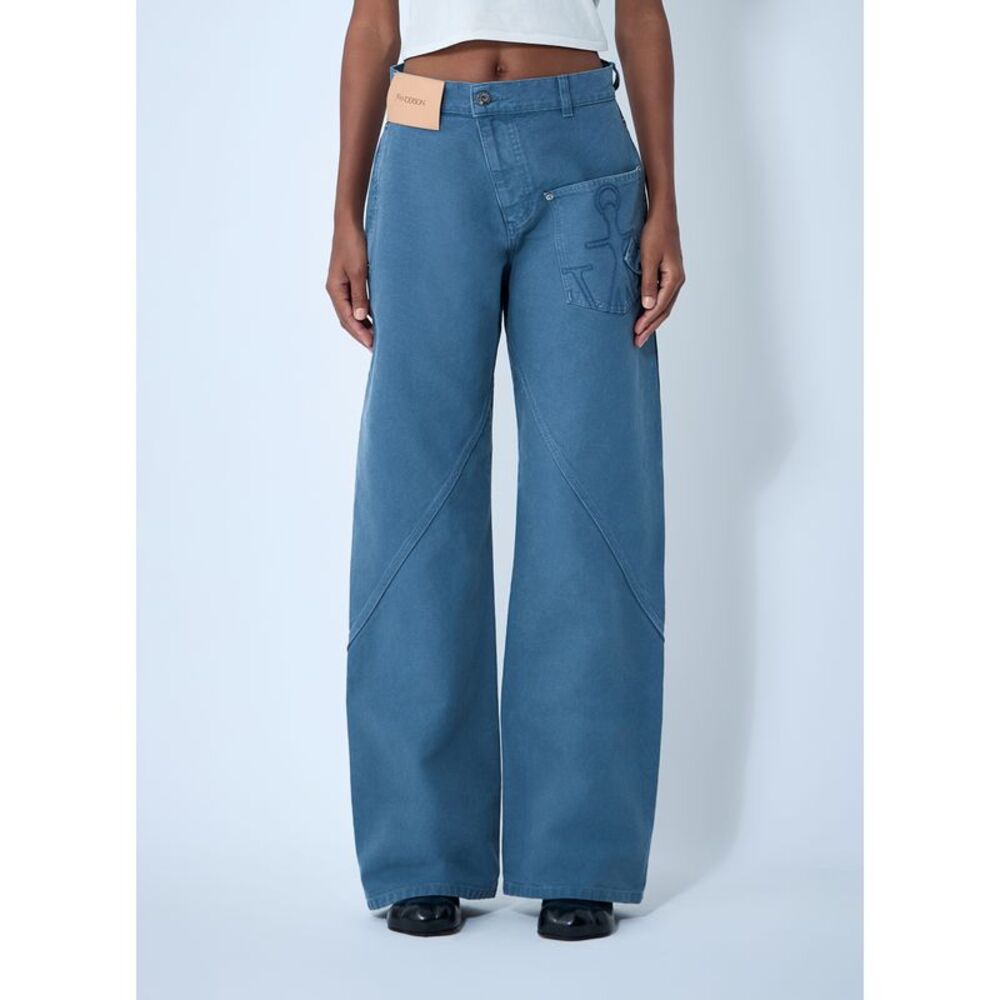 JW ANDERSON Blue Wide-Leg Jeans -NWT